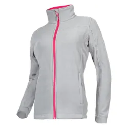 
                  LAHTIPRO Bluza Polarowa Damska Szaro-Różowa Rozmiar XXXL L4010606